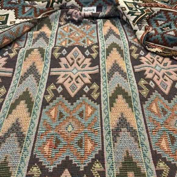 Vintage BonWorth Aztec Tapestry Coat - Picture 8 of 12